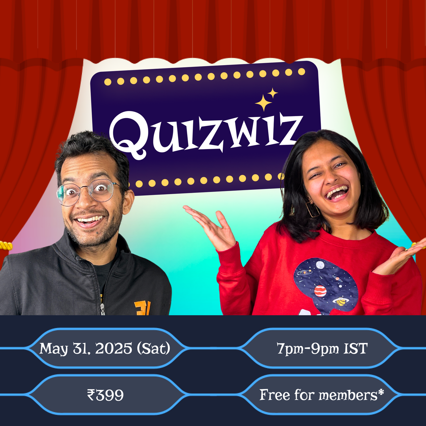 Quizwiz – The Ultimate Brain Party! (May 31, 2025)