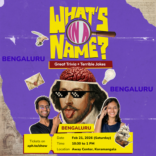 What's In A Name (Trivia + Comedy Show) - Bengaluru